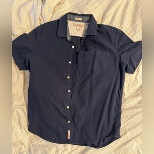Penguin short-sleeved linen shirt